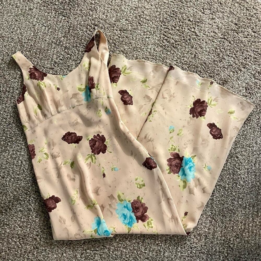 Vintage Floral Dress Size Medium